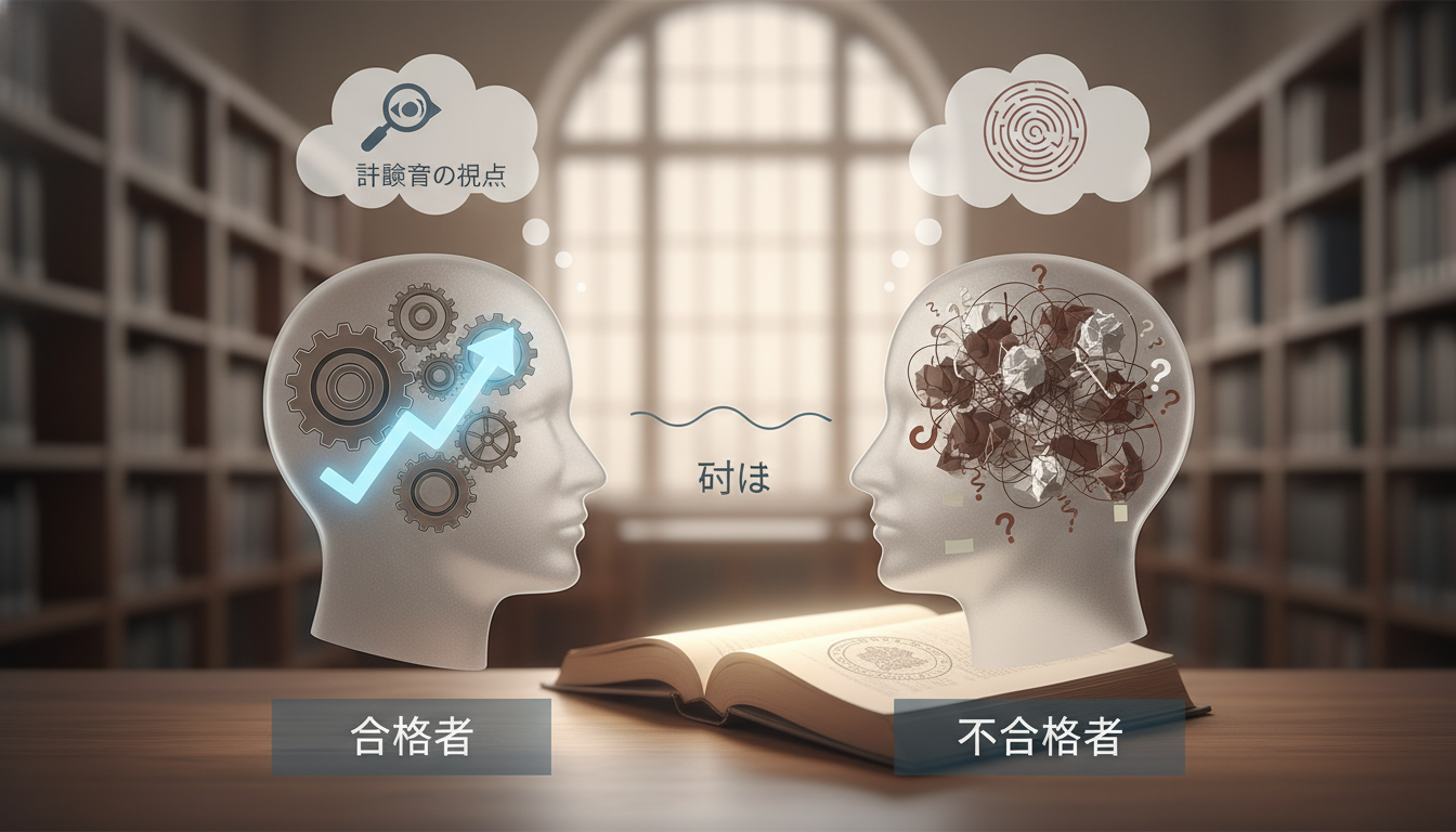 なぜ「試験官の視点」が合否を分けるのか?
