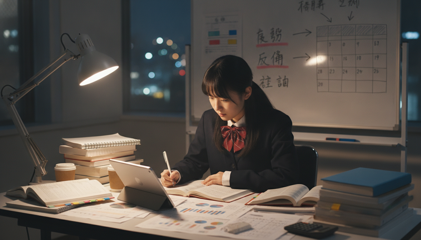 なぜ「復習」「反復」「計画」が高得点につながるのか?